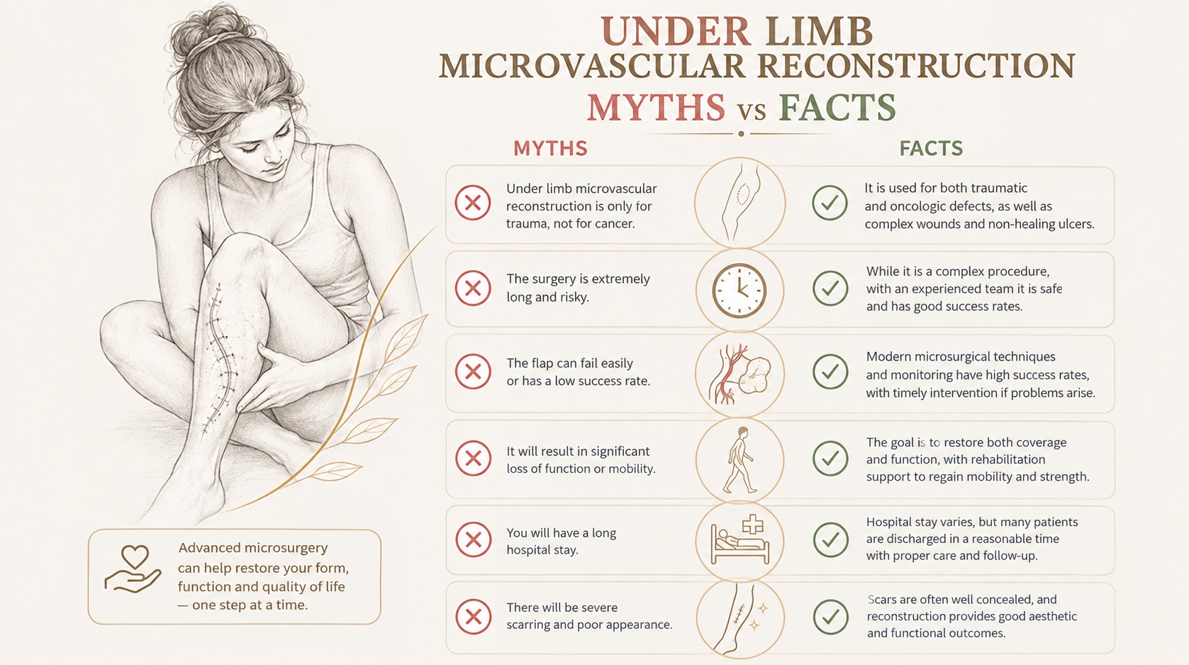 Under Limb Microvascular Reconstruction