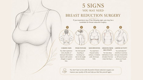 5 Signs You May Need Breast Reduction Surgery – Dr. Divya Explains