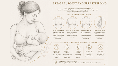 Breast Surgery and Breastfeeding: What Every Patient in India Needs to Know